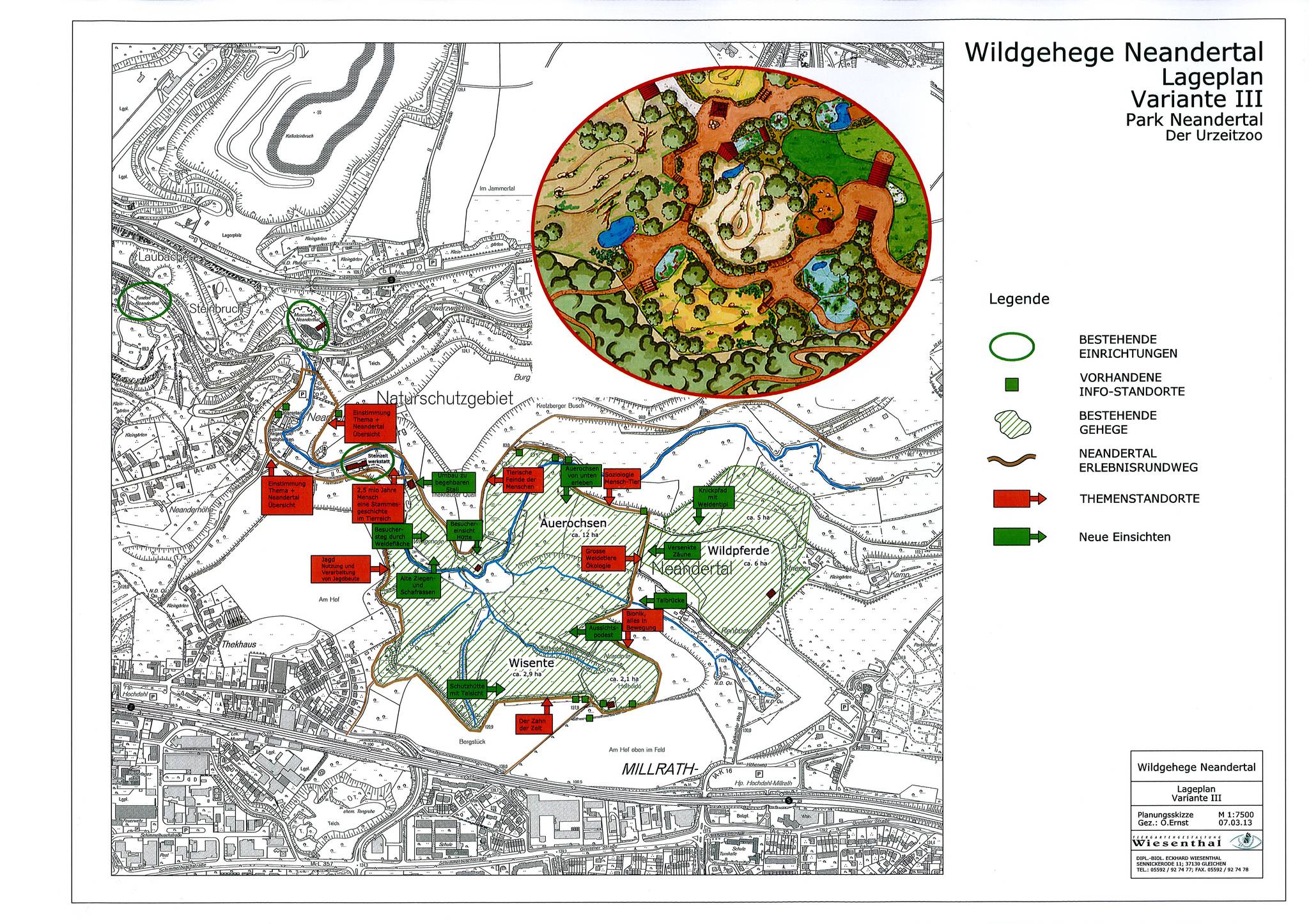 Esizeitliches Wildgehege Neandertal