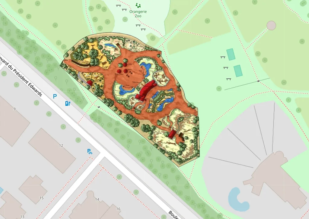 Parc de l’Orangerie,  Straßburg (Frankreich)